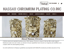 Tablet Screenshot of nassauchrome.com